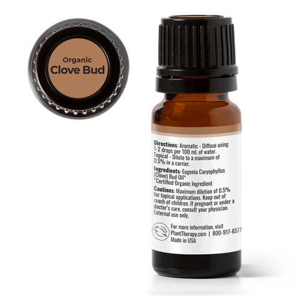 Organic Clove Bud Essential Oil 10 mL