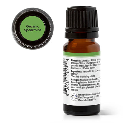 Organic Spearmint Essential Oil 10 mL