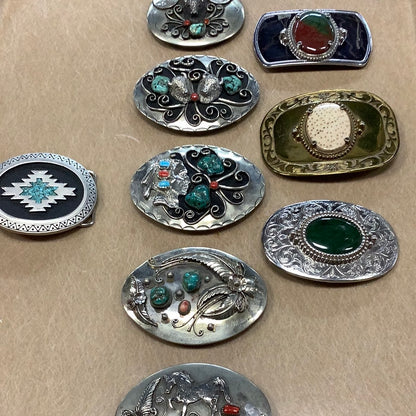 Gemstone Belt Buckle