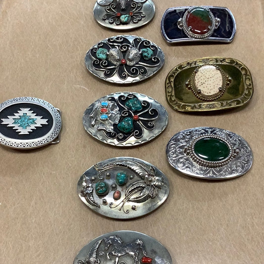 Gemstone Belt Buckle