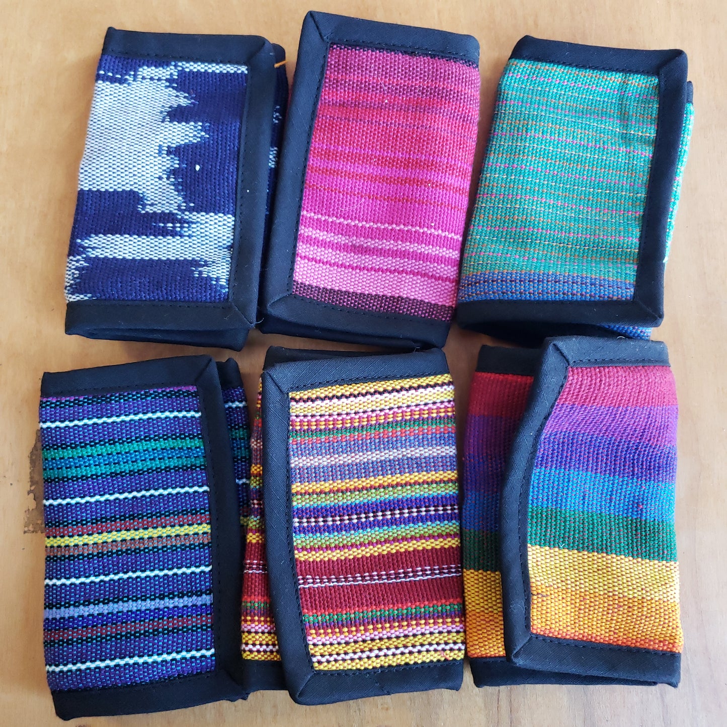 Cotton Tri Fold Guatemalan Wallet