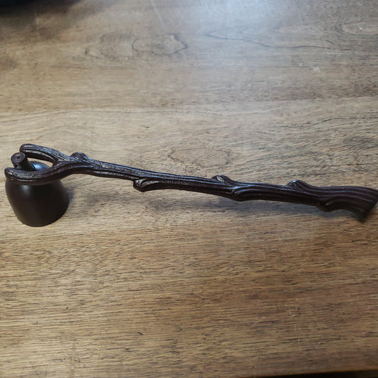 Antiqued Branch Candle Snuffer