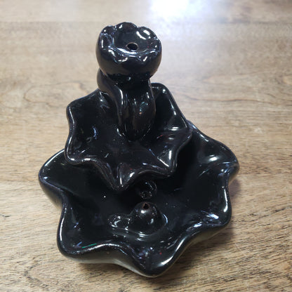 Black Backflow Incense Burner