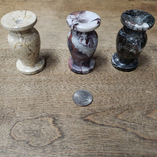 Mini Stone Flower Vase