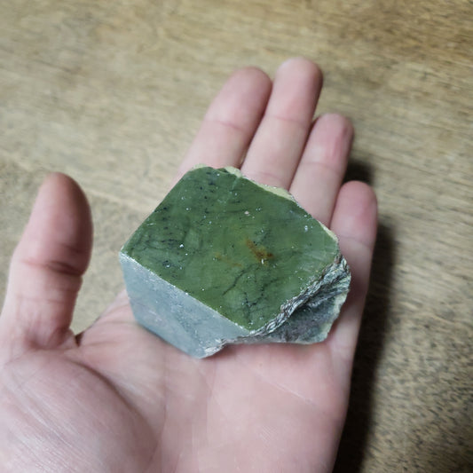 Jade Polished Face Rough Chunk