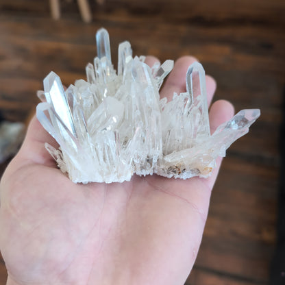 Columbian Clear Quartz Cluster