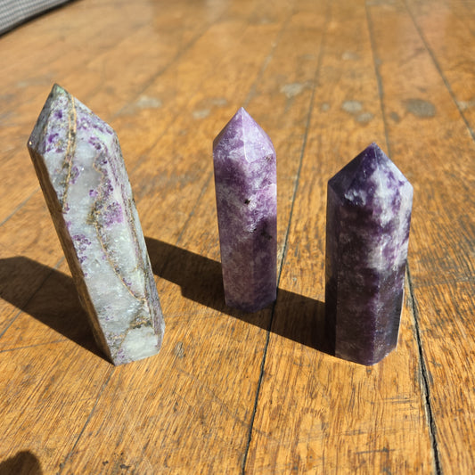 Lepidolite Tower