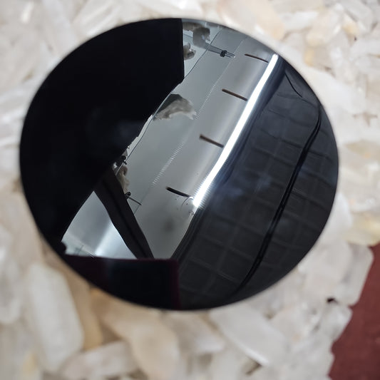 Obsidian Scrying Mirror