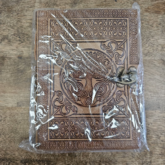 5x7 Leather Tree of Life Journal w/ Latch