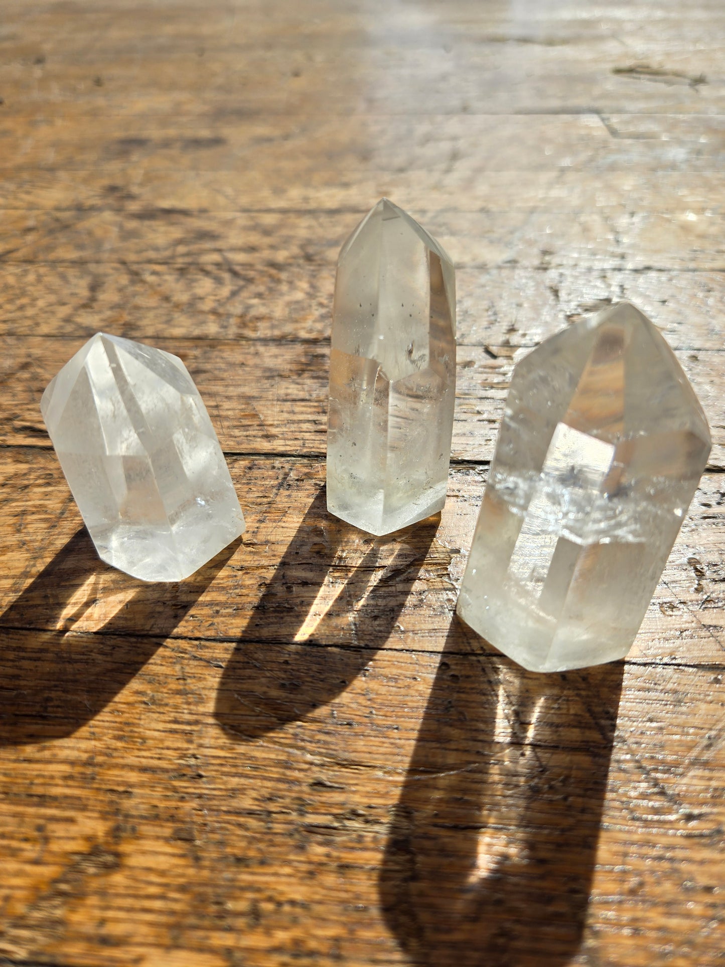 Clear Quartz Tower