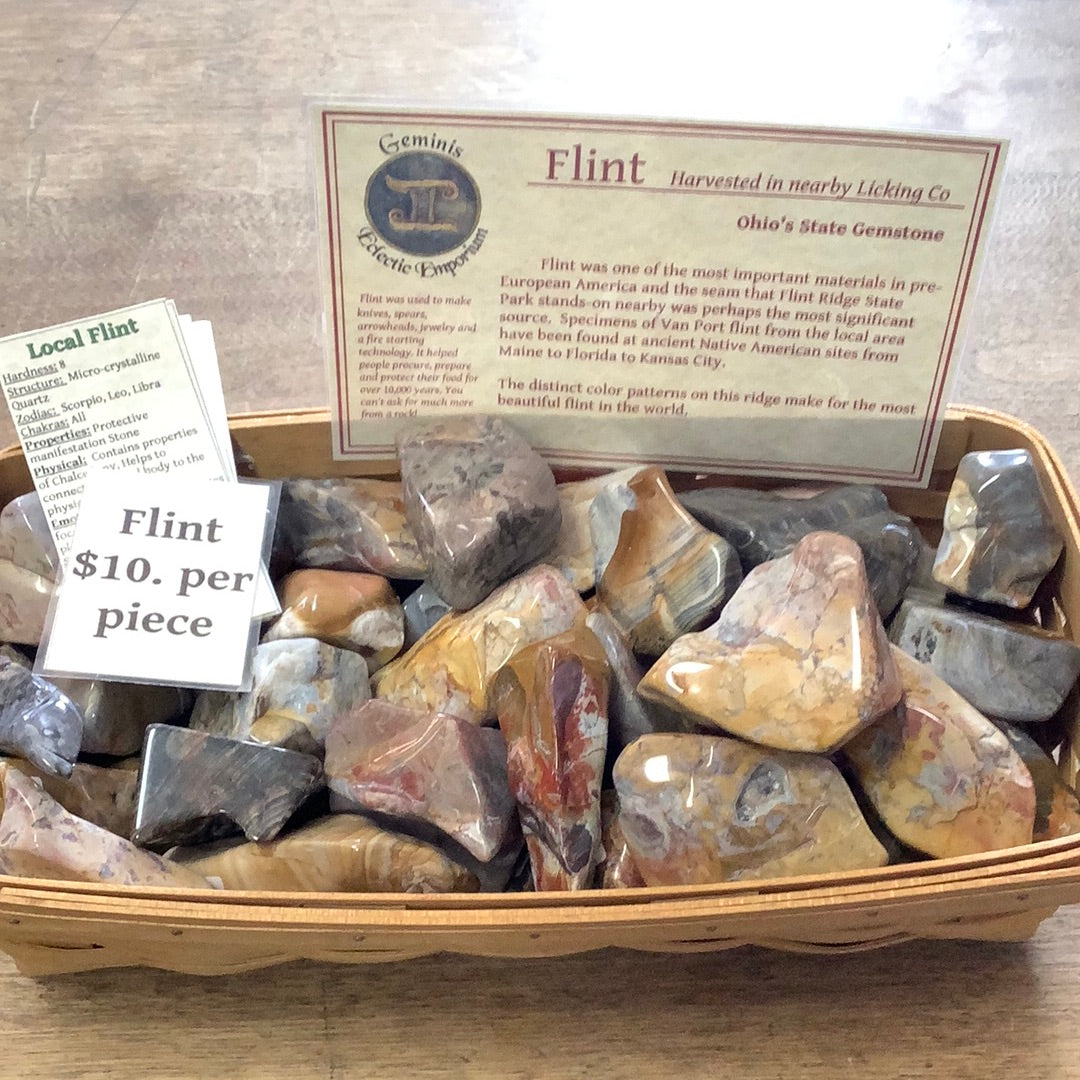 Ohio Flint Tumbled