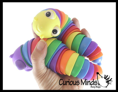 Fidget Caterpillar -Large Articulated Jointed Moving Slug