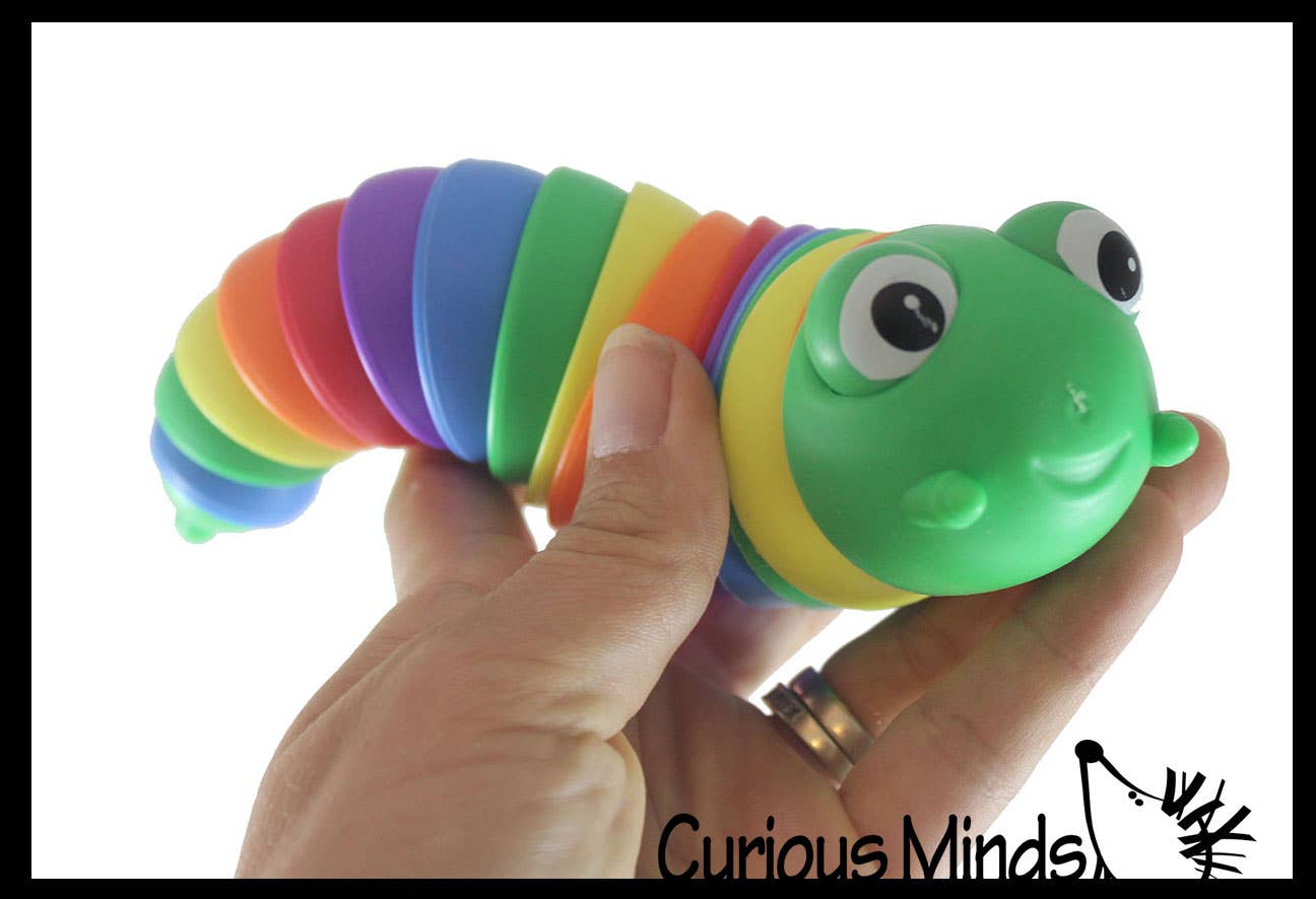 Fidget Caterpillar -Large Articulated Jointed Moving Slug