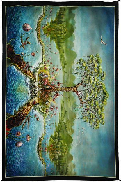 Heady Art Print Tapestry Eyeland