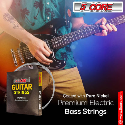 Electric Bass Guitar Strings 5 PCS Gauge is .010-.048