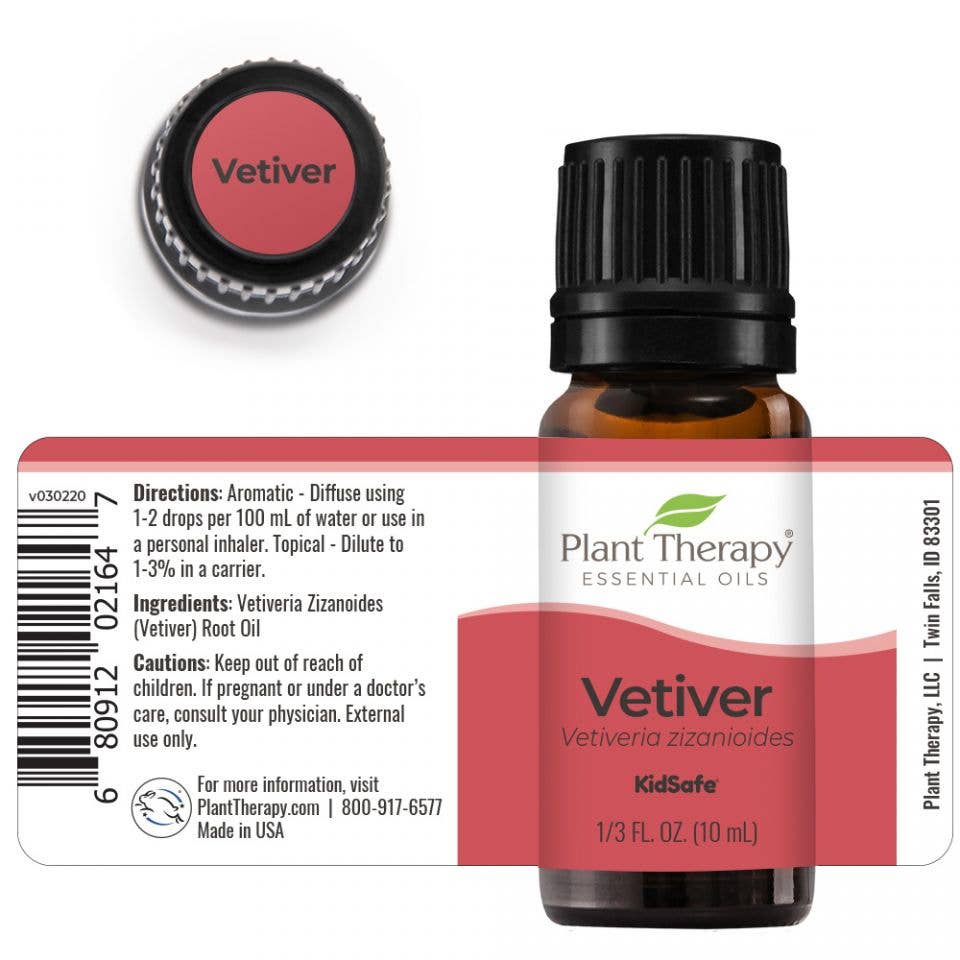 Vetiver Essential Oil 10 mL