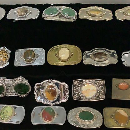 Gemstone Belt Buckle