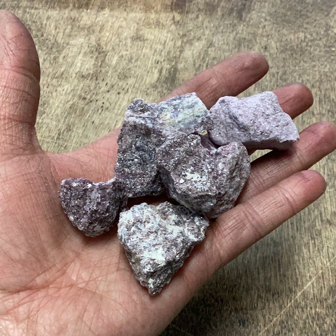 Lepidolite Rough