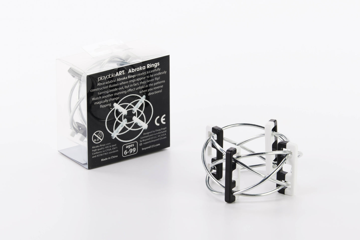 Abraka Rings: Black & White