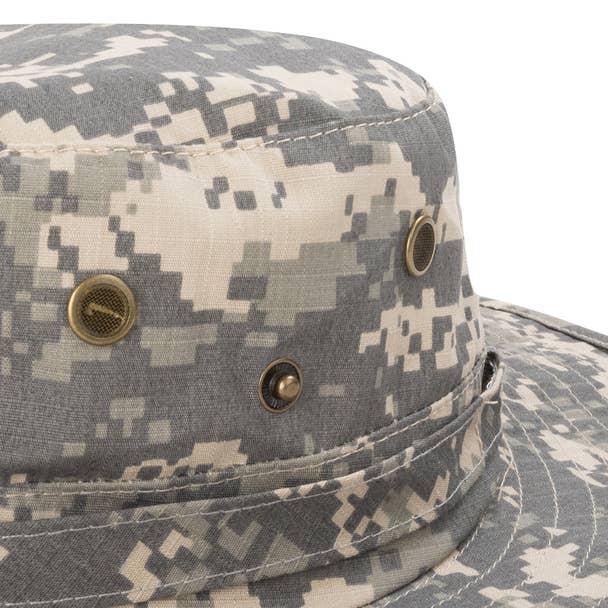 Wide Brim Camo Boonie Hats