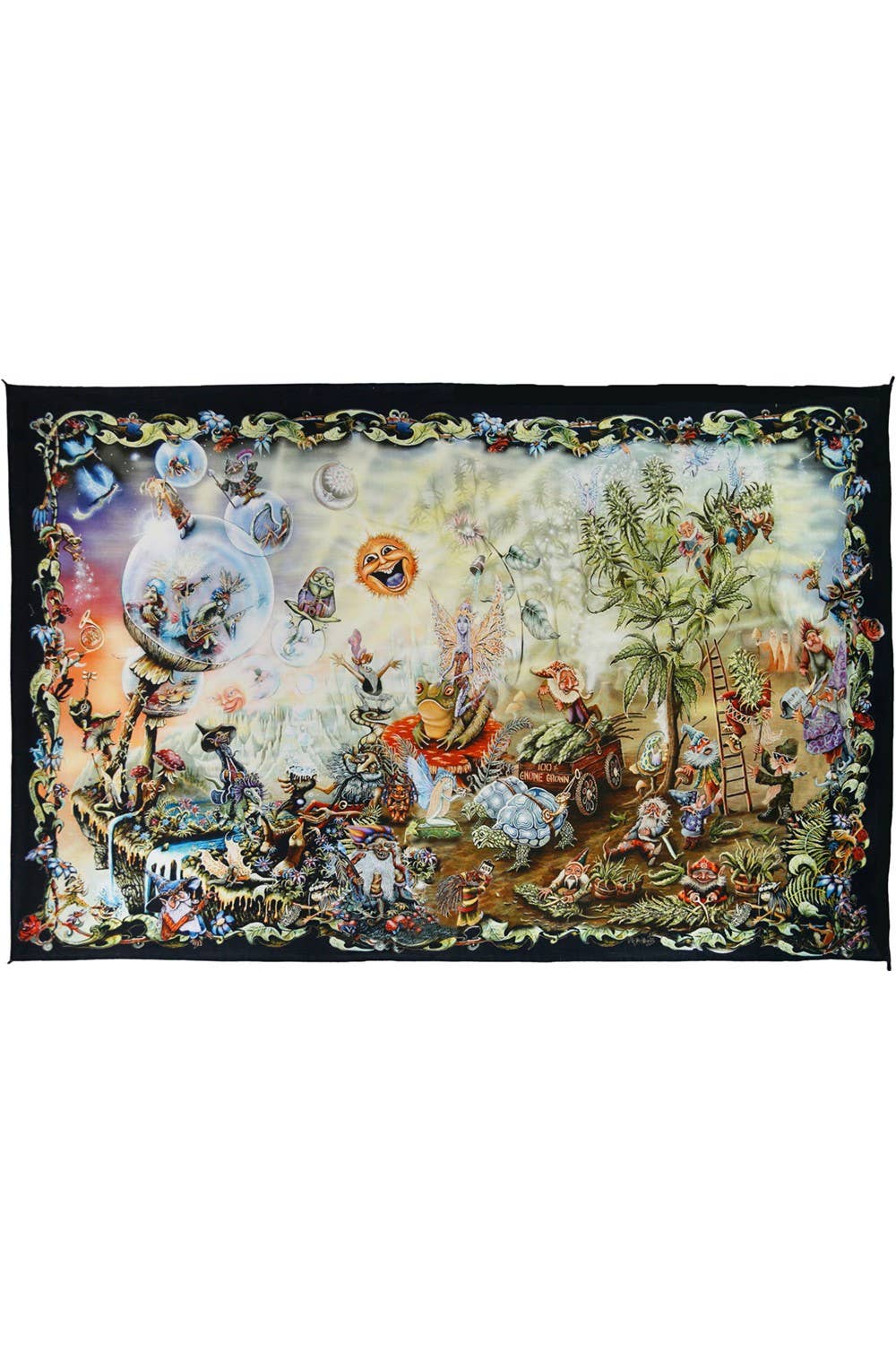 Heady Art Print Tapestry Gnome Dream