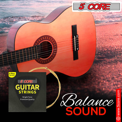 Acoustic Guitar Strings with Heavy Duty Gauge .010-.047