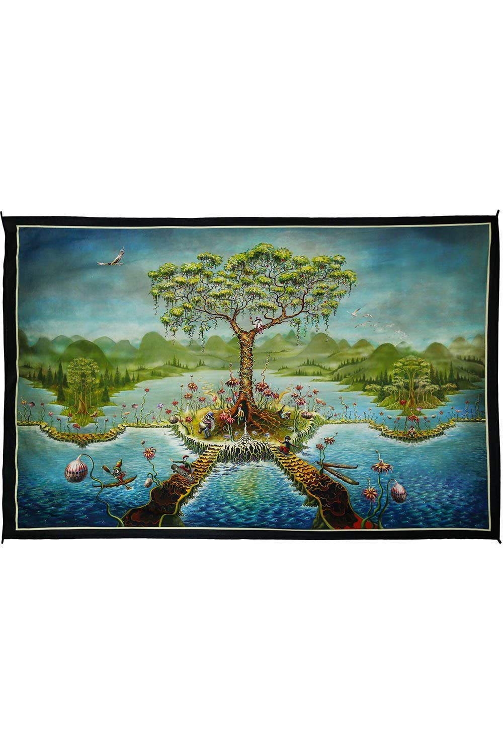 Heady Art Print Tapestry Eyeland