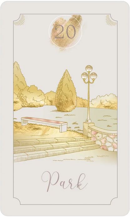 Azra's Golden Lenormand Cards