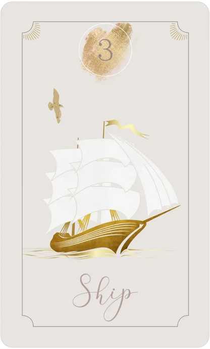 Azra's Golden Lenormand Cards