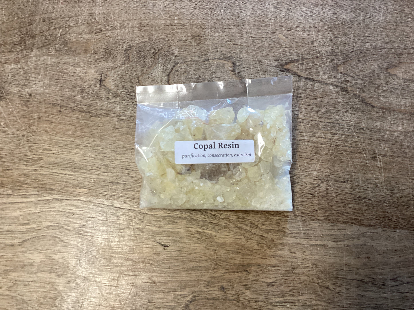 White Copal Resin