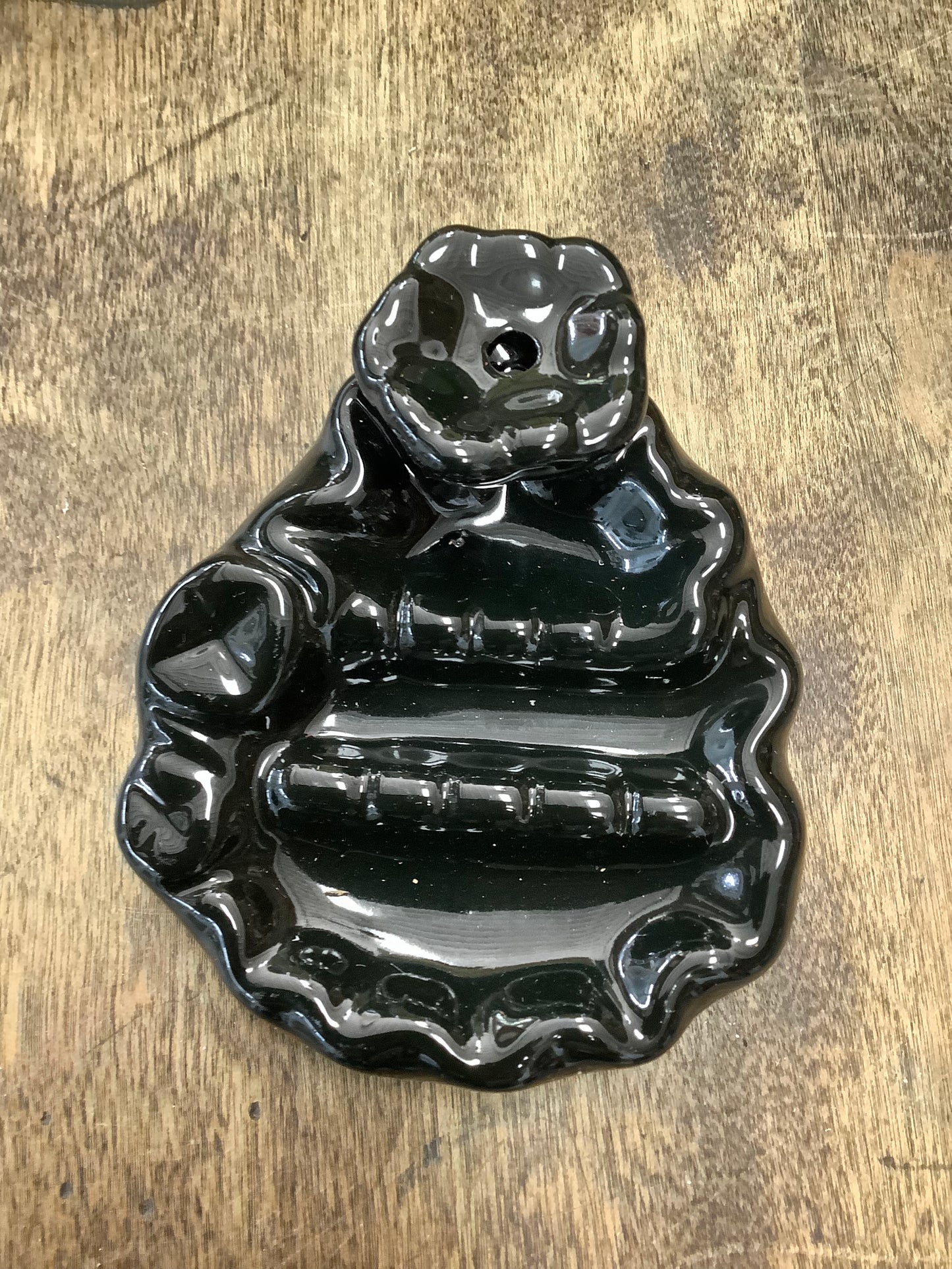 Black Backflow Incense Burner