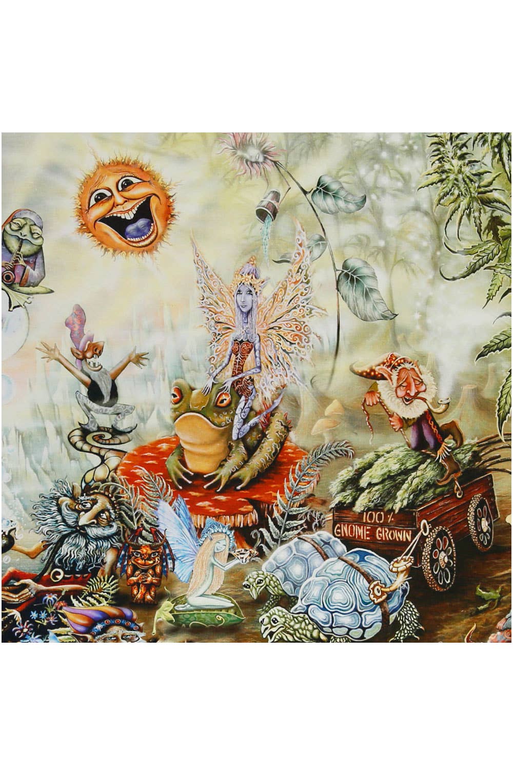 Heady Art Print Tapestry Gnome Dream