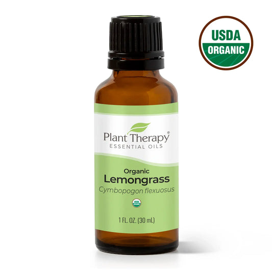 Organic Lemongrass Essential Oil 30mL