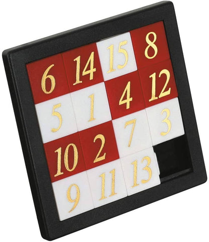 Number Slide Puzzle, Math Challenge, Pocket/Travel Size