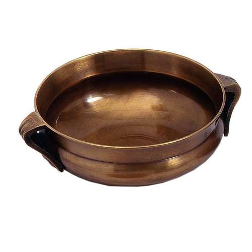 Antiqued Brass Offering Bowl Seconds