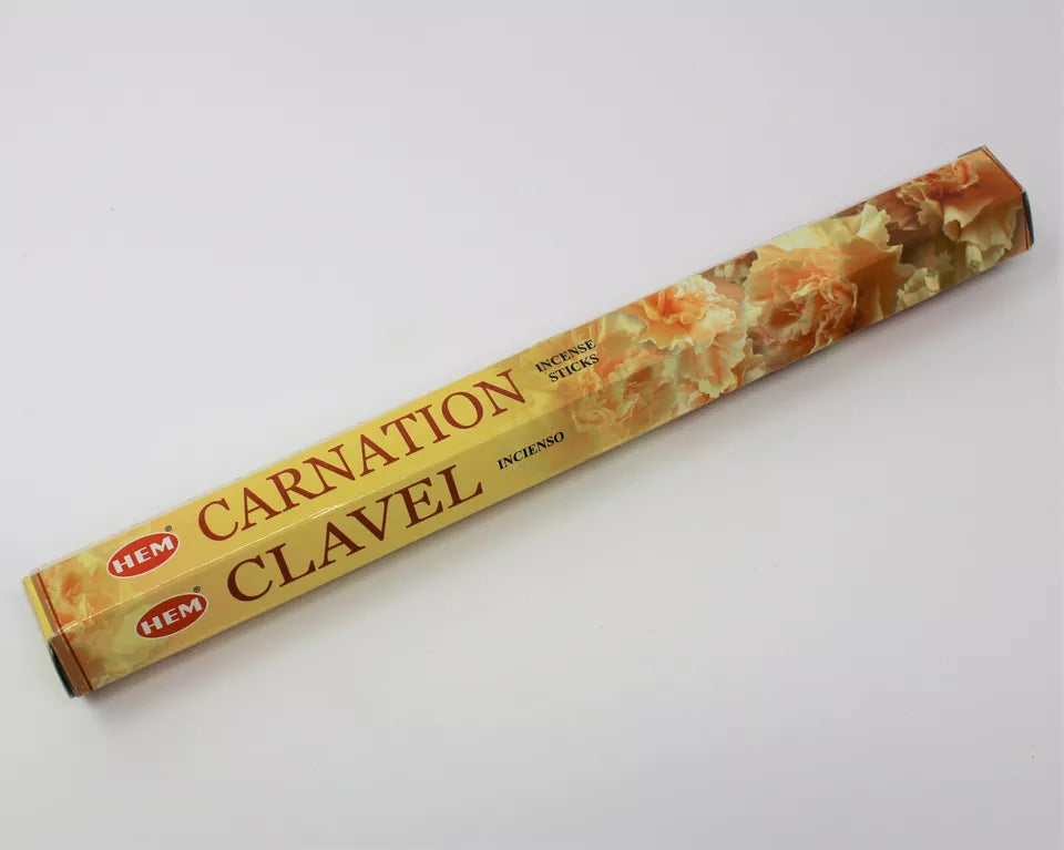 Carnation Hem Incense 20 Sticks