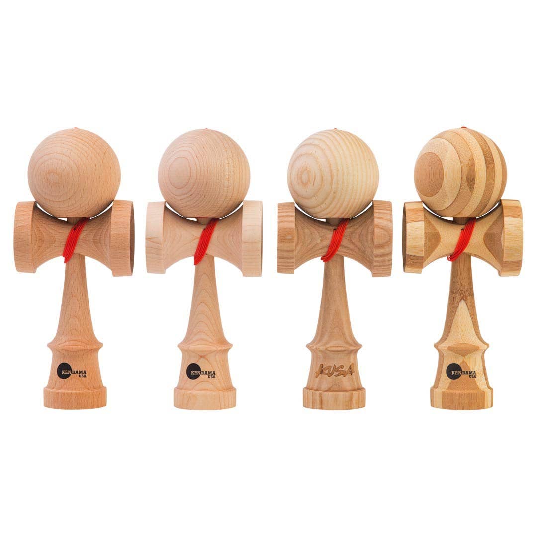 Kaizen Kendama - JET Shape - Natural