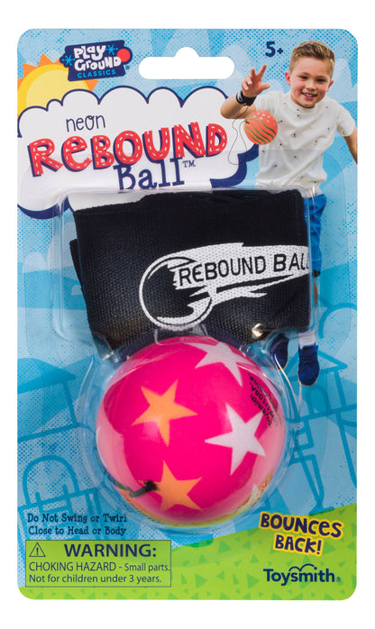 Playground Classics Neon Rebound Ball, Assorted Colors