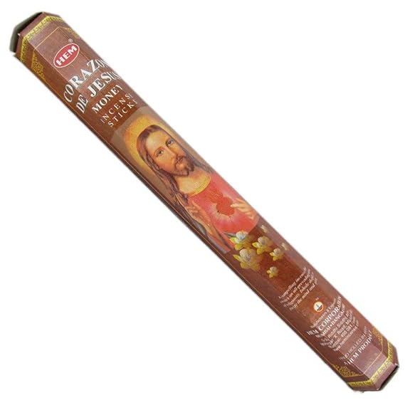 Corazon de Jesus Hem Incense 20 Sticks