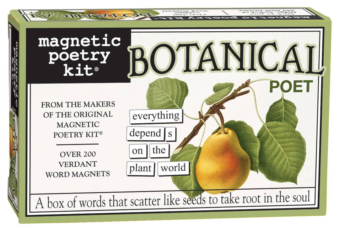 Botanical Poet Magnetic Poetry Kit