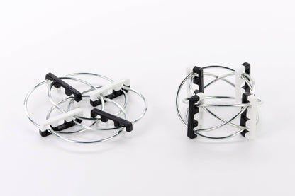 Abraka Rings: Black & White