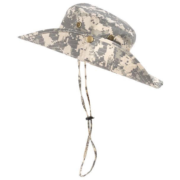 Wide Brim Camo Boonie Hats