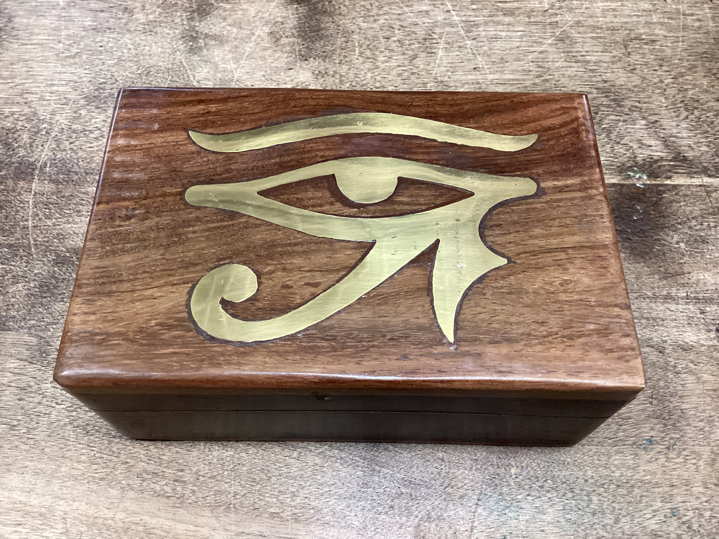 Carved Wood Box