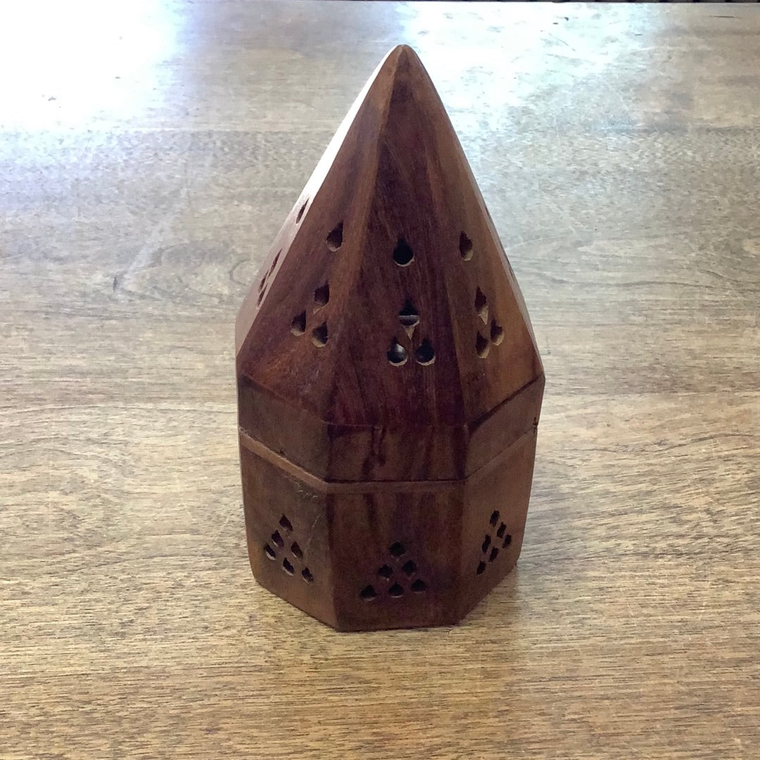 Wood Charcoal and Cone Burner by Govinda