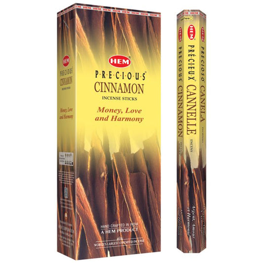 Precious Cinnamon Hem Incense 20 Sticks