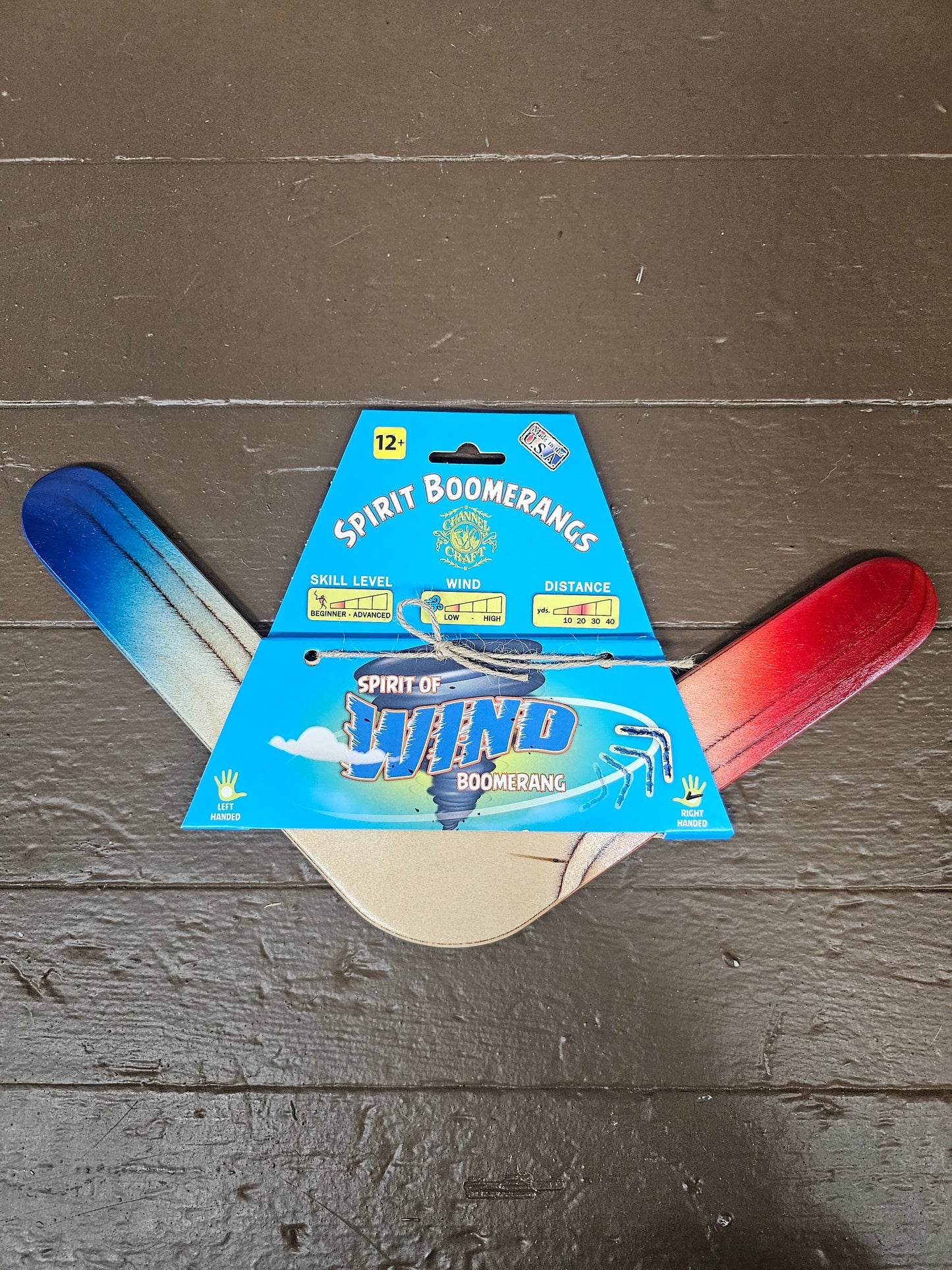 Spirit of Wind Boomerang - Patriot - Right Handed