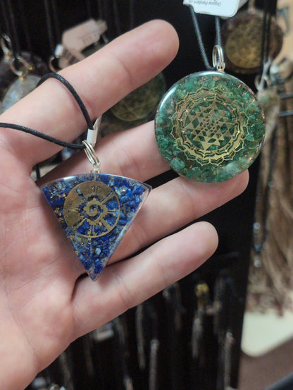 Orgone Pendant on Cord