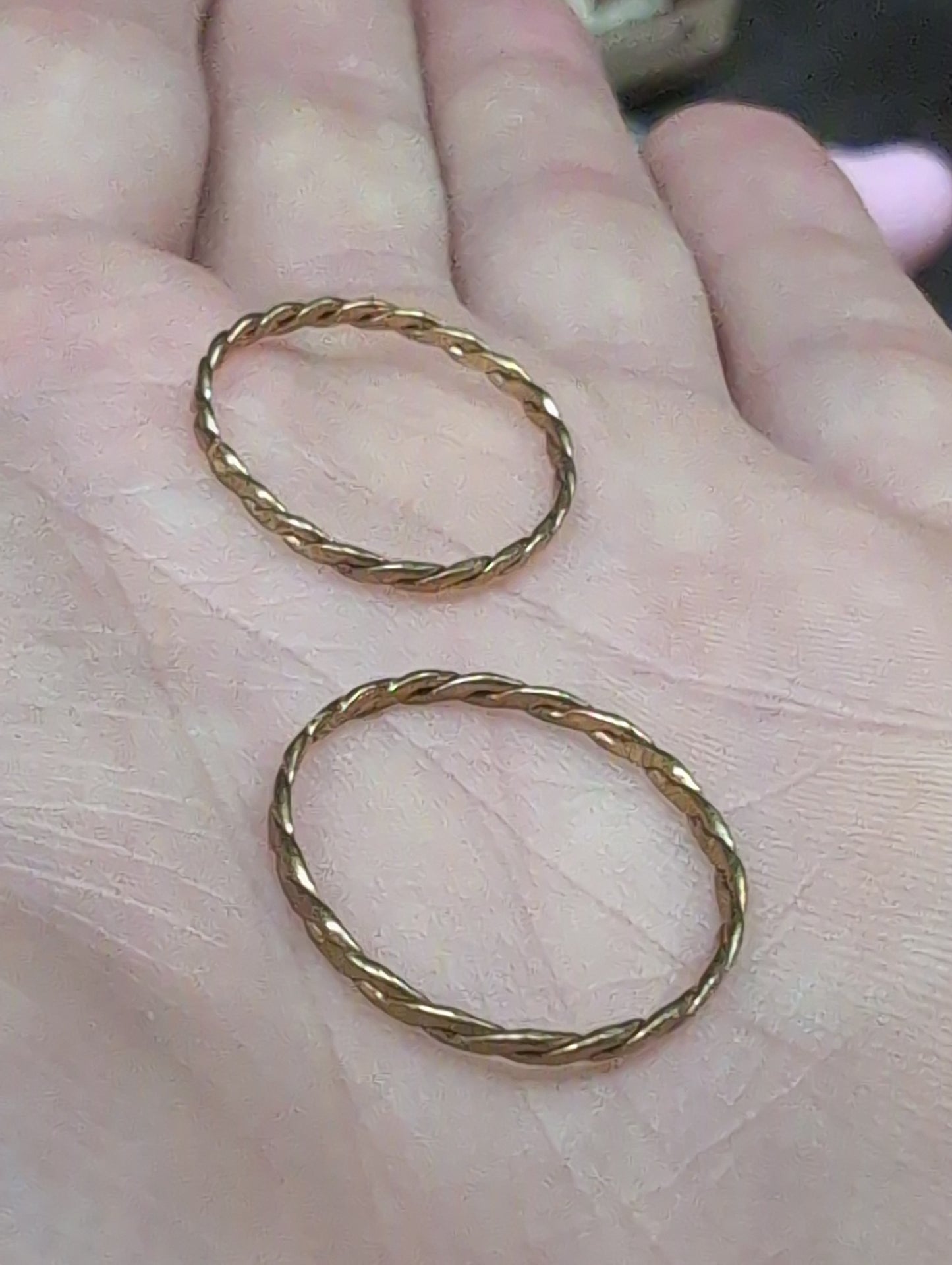 Braided ring band