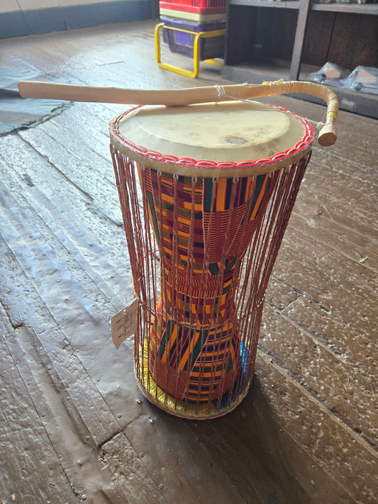 Jamtown Talking Drum Kente 15"