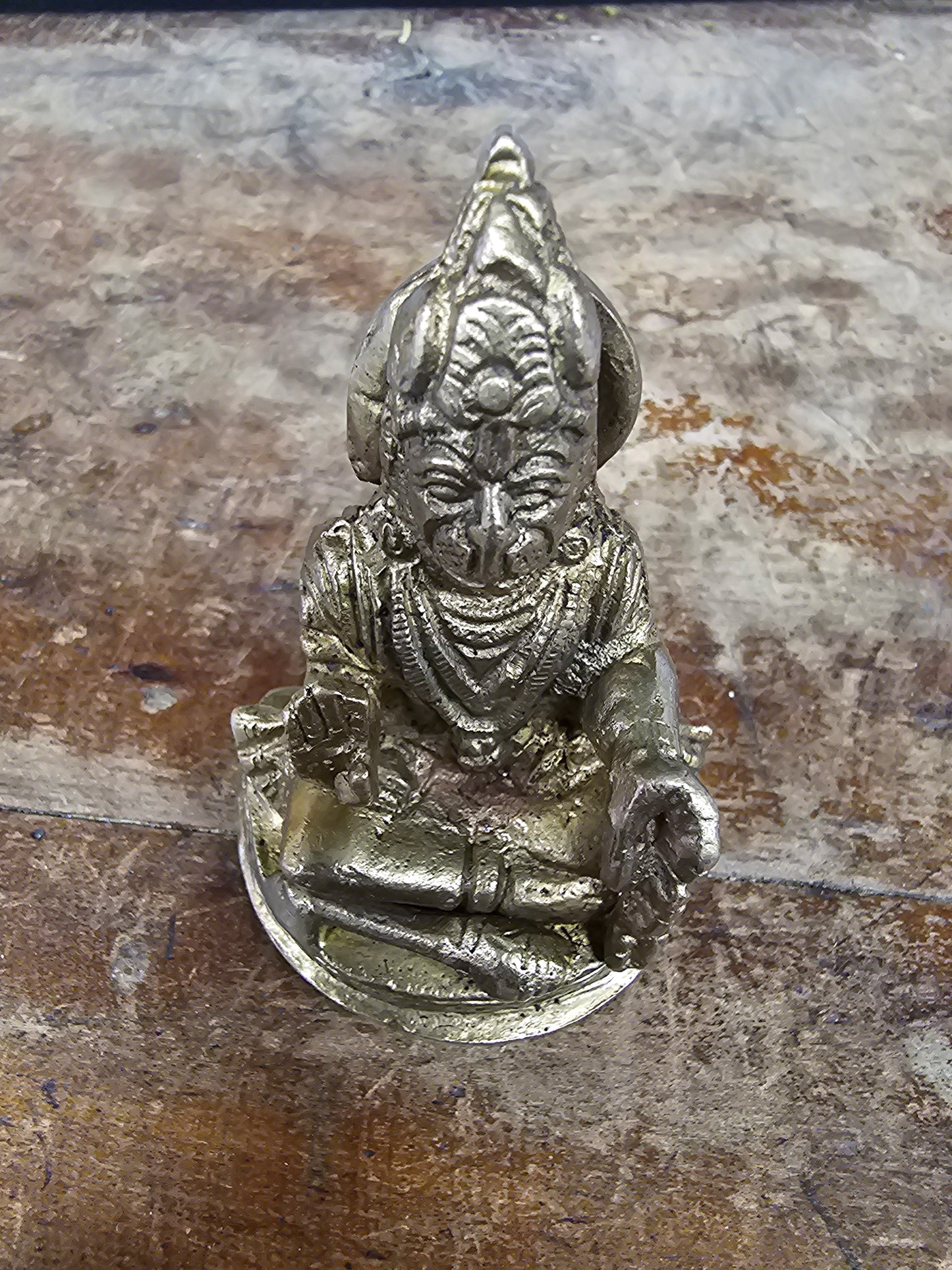 Brass Figure Murti Hanuman JI 3"